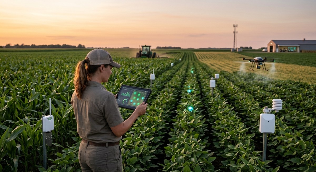 Harnessing IoT Devices to Transform Modern Farming Practices