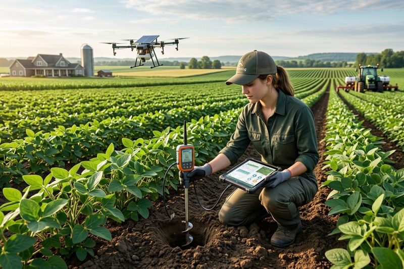 Implementing Digital Soil Sensors to Boost Crop Health and Productivity