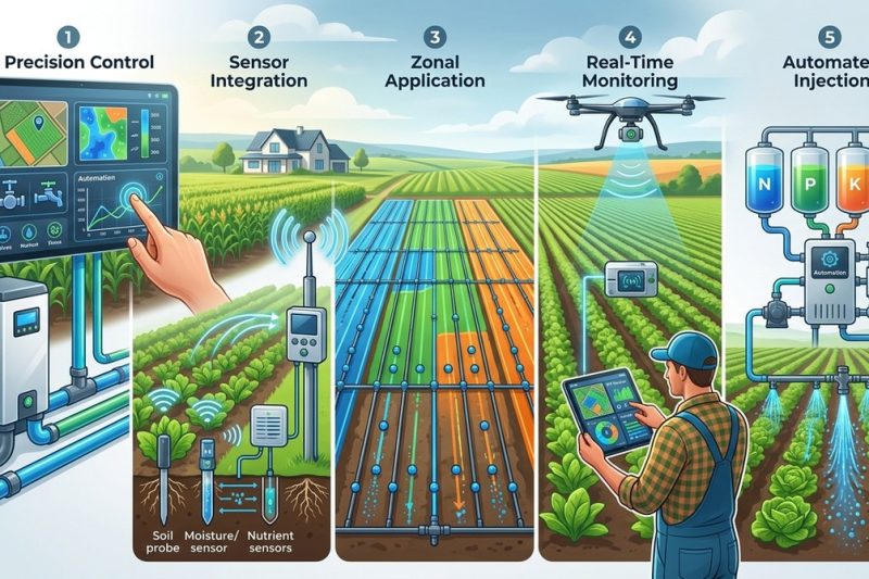 5 Ways to Automate Nutrient Delivery with Variable Rate Fertigation Systems