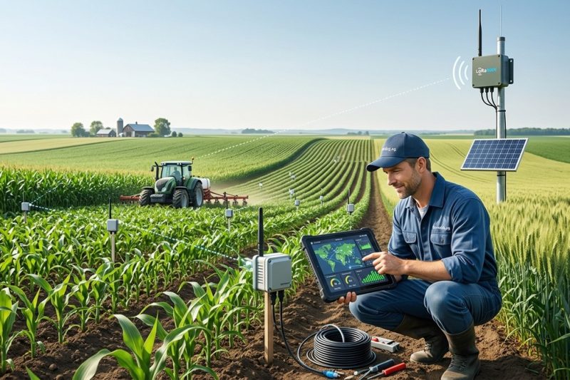 How to Deploy LoRaWAN Networks for Cost-Effective Field Monitoring