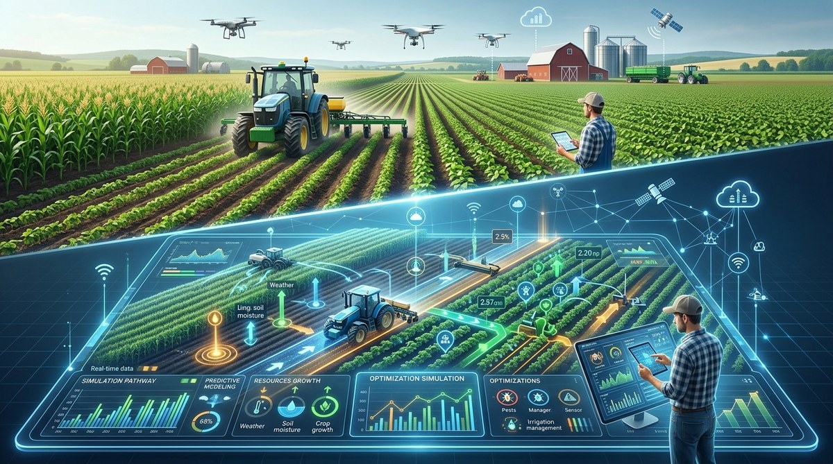 How to Use Digital Twins to Simulate and Optimize Your Entire Farm Operation