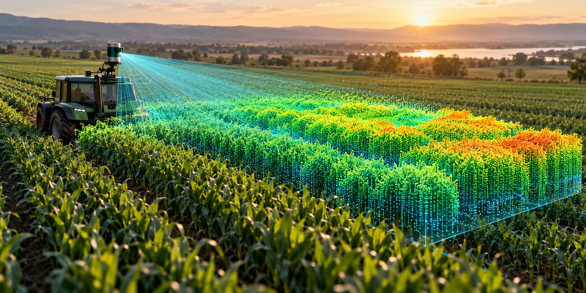 How to Use LiDAR Scans for 3D Crop Canopy Analysis and Yield Forecasting