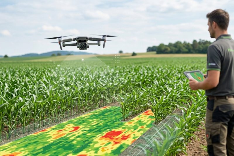 How to Use Multispectral Drone Mapping to Detect Nutrient Deficiencies in Corn