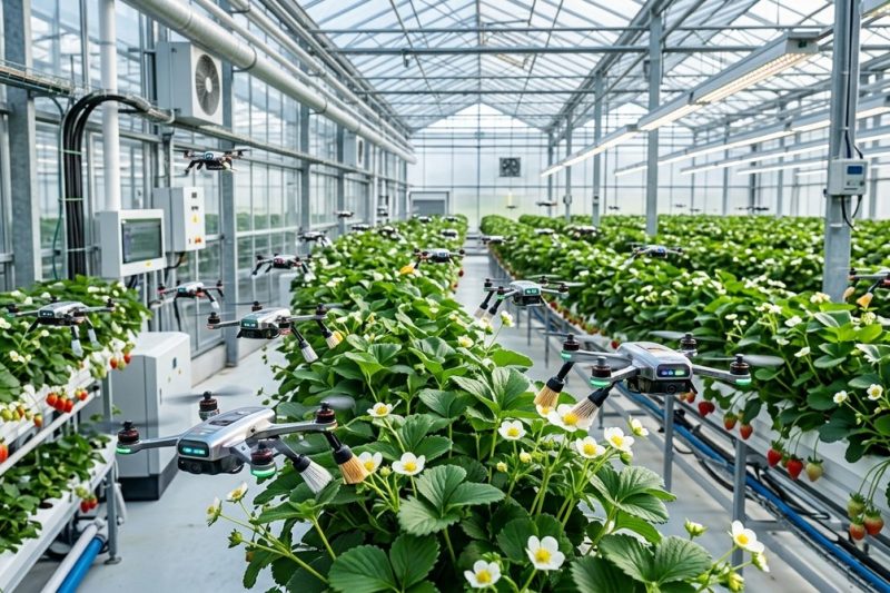 How to Use Swarm Robotics to Automate Pollination in High-Tech Greenhouses