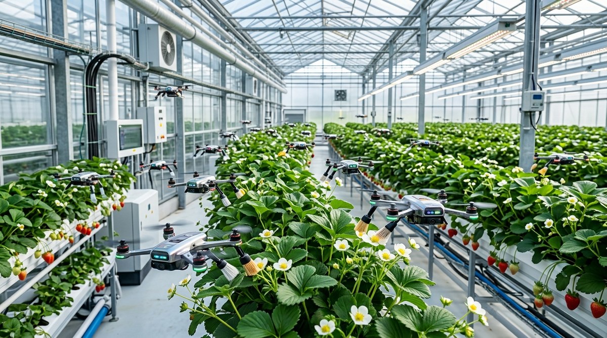 How to Use Swarm Robotics to Automate Pollination in High-Tech Greenhouses